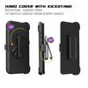 Water Resistant High Durability Belt Clip Holsters Shockproof Clamp Fit for Phone Protective Case Replacement Accessory