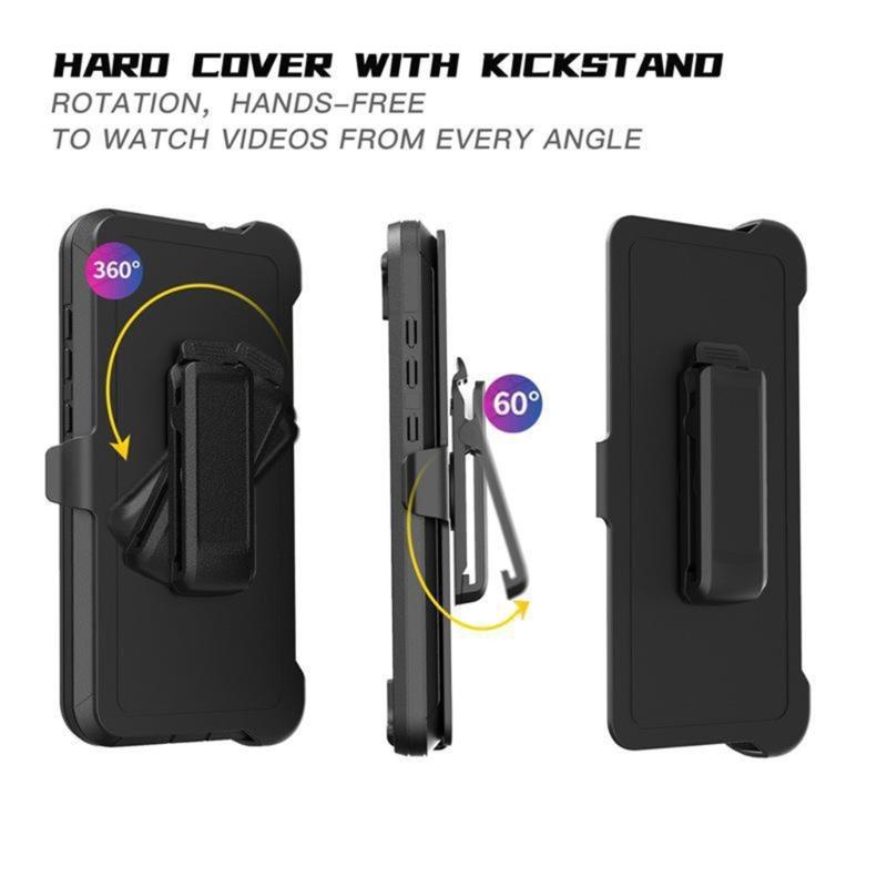 Water Resistant Phone Case Belt Clip Holsters Clamp Sturdy Replacement Secure Phone Attachment Outdoor Phone Accessory