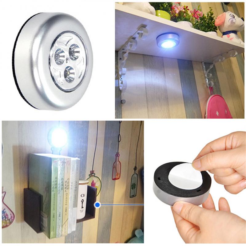 LED Touch Light Wireless Eye Protection Reading Light Home Car Dual-use LED Lights Emergency Light Battery Powered Night Light