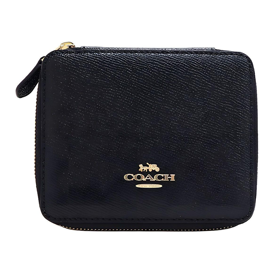 COACH Jewelry Box Cross Grain Leather