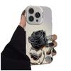 Black and Gold Rose Case for Apple IPhone 17 Pro Max, IPhone 16 Pro, and IPhone 15 Pro, Premium New Style