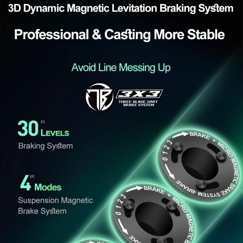 Ultralight Lure Reel Anti-explosion Lure Reel Baitcasting Reel Aluminum Spool 115G UL 3D Dynamic Magnetic Braking Baitcasting Reel Spinning Reel