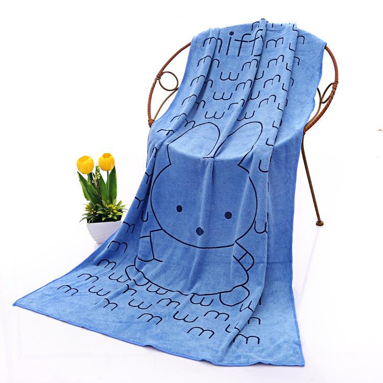 Gaoyang Cartoon Quick-Dry Children's Bath Towel, Water-Absorbent, 70x140cm, Adult & Beach Use