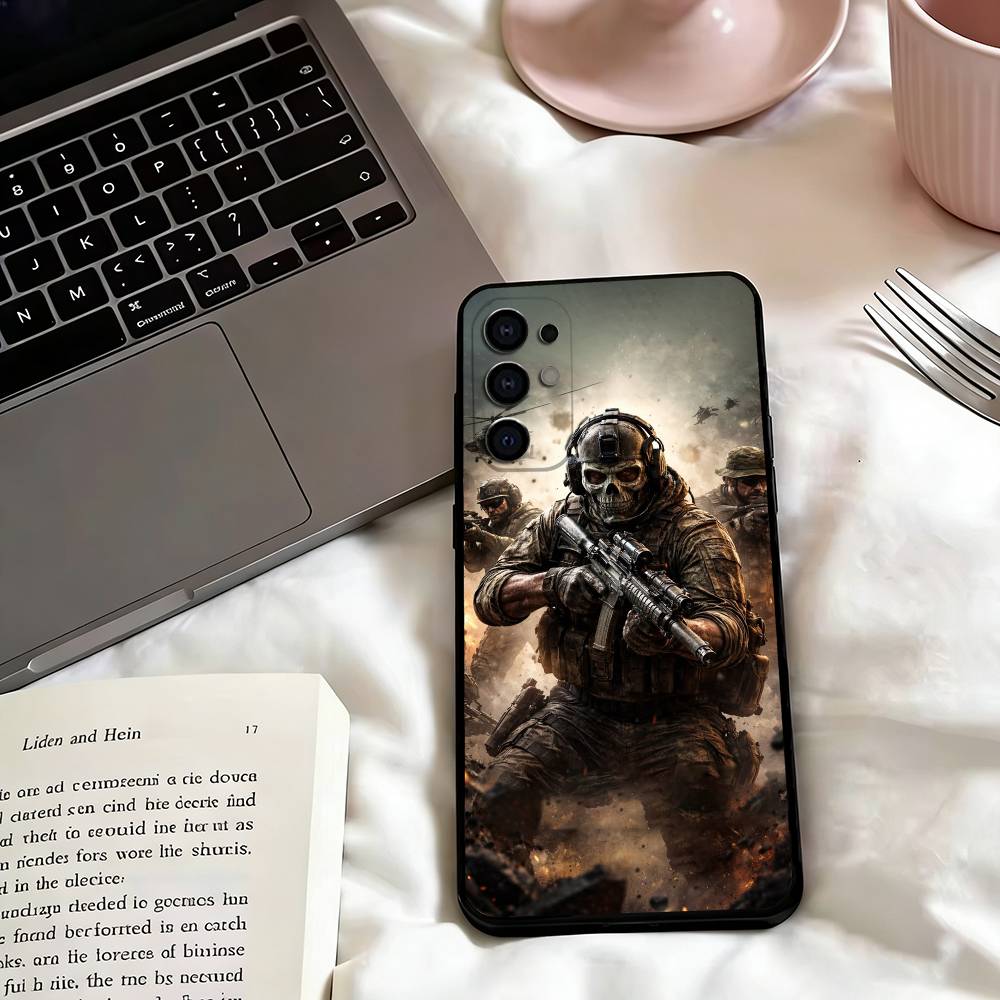 Call Of G-Game D-Dutys Phone Case For Samsung S25,S24,S21,S22,S23,S30,Ultra,S20,Plus,Fe,Soft Silicone Black Cover