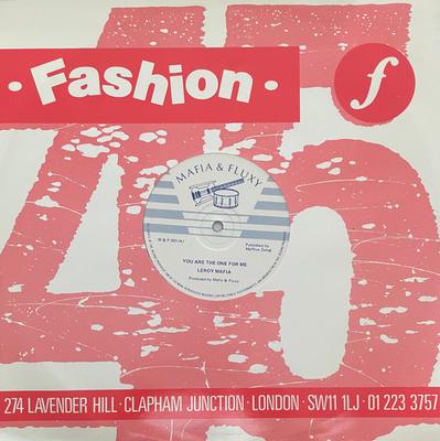 12inch Record LEROY "MAFIA" HEYWOOD - You Are The One For Me MF001 Mafia And Fluxy UK Reggae, Ska & Dub Used