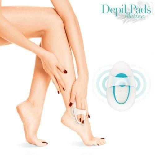 Gant dépilatoire - BEAUTE - DEPILS PADS MOTION - Exfoliant - Vibrant - Technologie flex-crystal