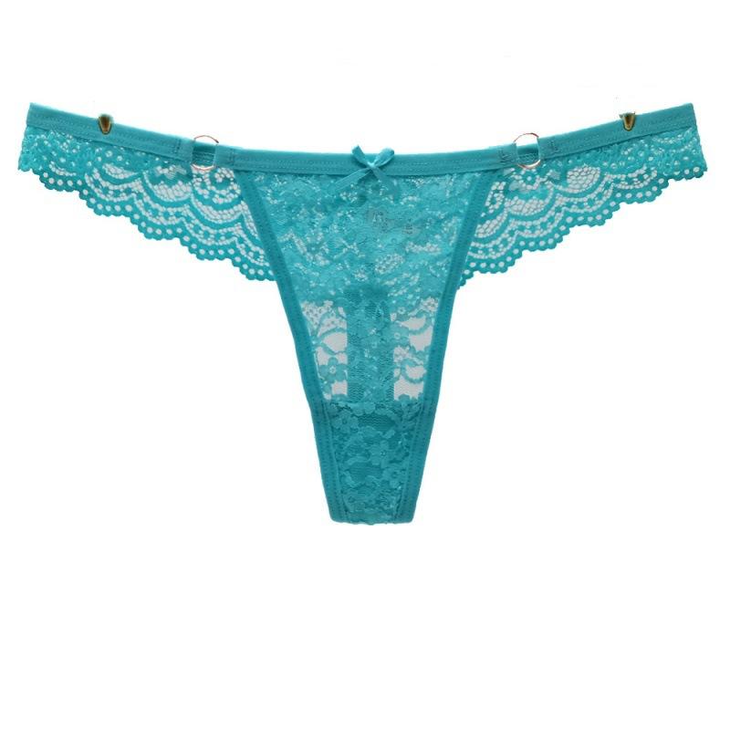 Seamless Lace Thong Panties Lightweight Breathable Stretchy Underwear for Women Comfortable Fit Soft Fabric