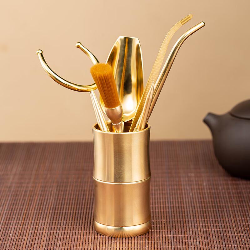 Yijuke Mini Copper Tea Ceremony Tool Set