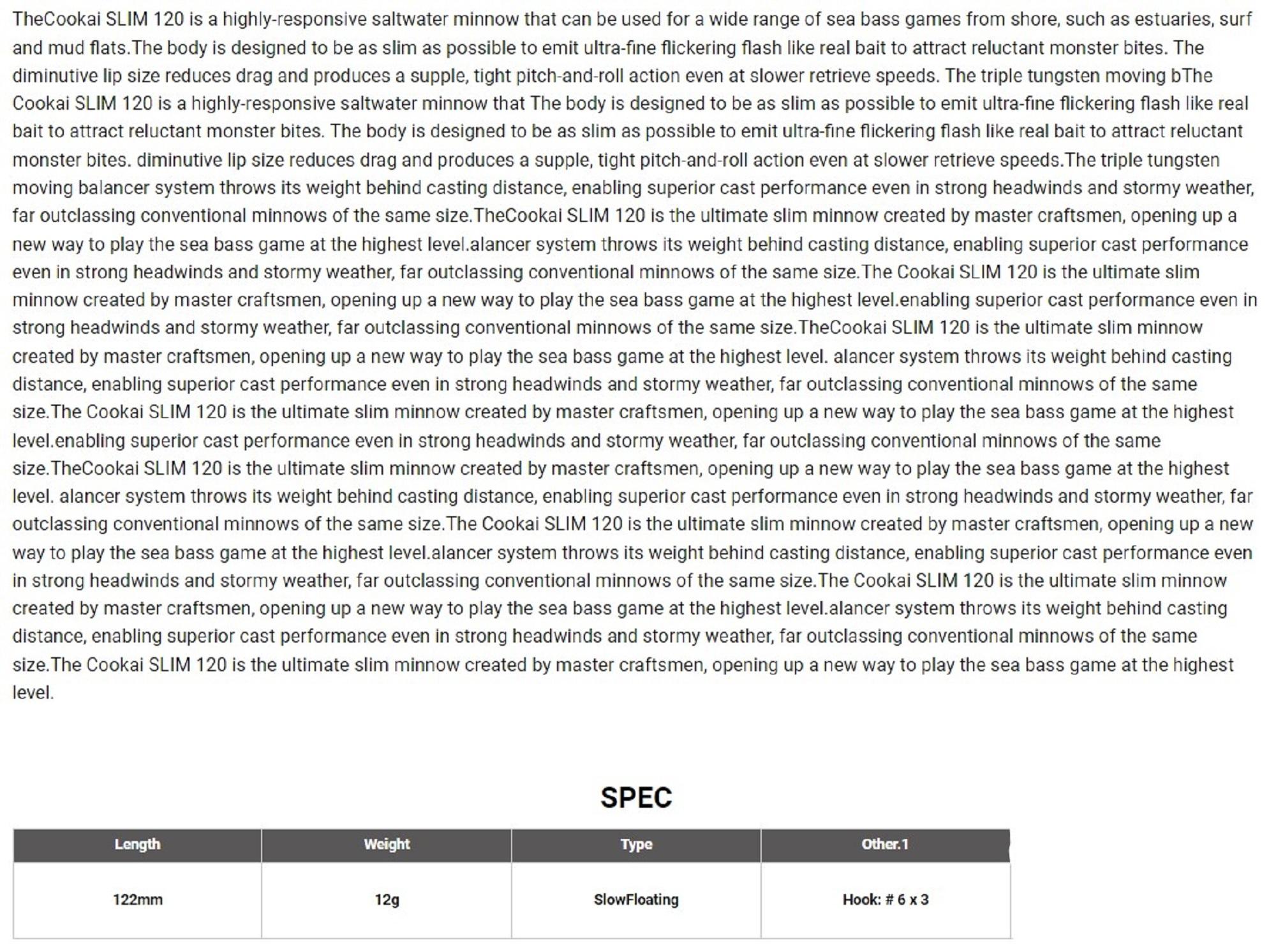 Megabass Cookai Slim 120F Floating Lure Glx Candy Red Head (6178)-image