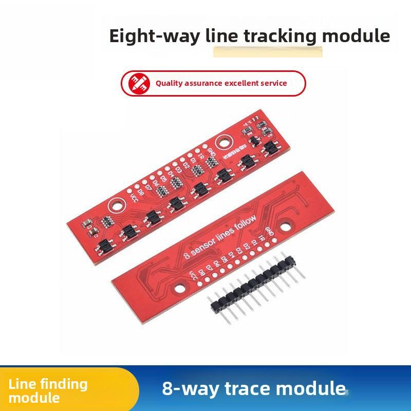 IR Tracking Sensor Board 8CH Line Follower Contour Module for Arduino DIY