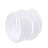 30Pcs White Plastic Dreamcatcher Rings 6Cm Premium Craft Hoops for Wall Hangings Spirit Decor DIY Mandalas Cord Yarn