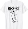Vintage Penguin Resist Activism I Stand With The Penguins T-Shirt