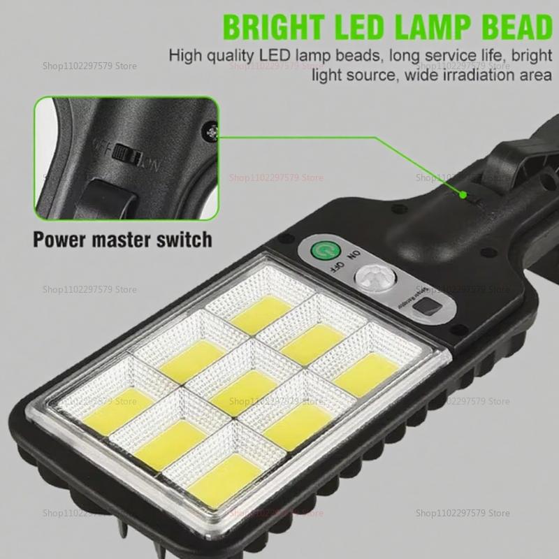 Outdoor Waterproof Lights with Motion Sensors Remote Control Garden Terrace Garage Induction Lighting for Yard Patio Security