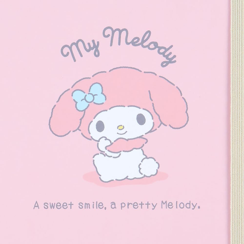 Sanrio My Melody B6 Ring Notebook Toy Design 515345 (Plush Stationery)