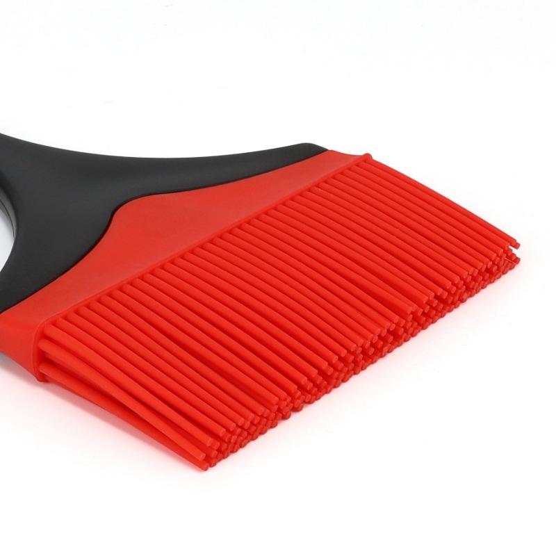 1 Stück Haushalt Backölpinsel Werkzeug Hitzebeständig Pfannkuchen Pfannkuchen Wischmopp Breiter Kopf Kein Haarausfall Lebensmittelqualität Silikon BBQ Pinsel