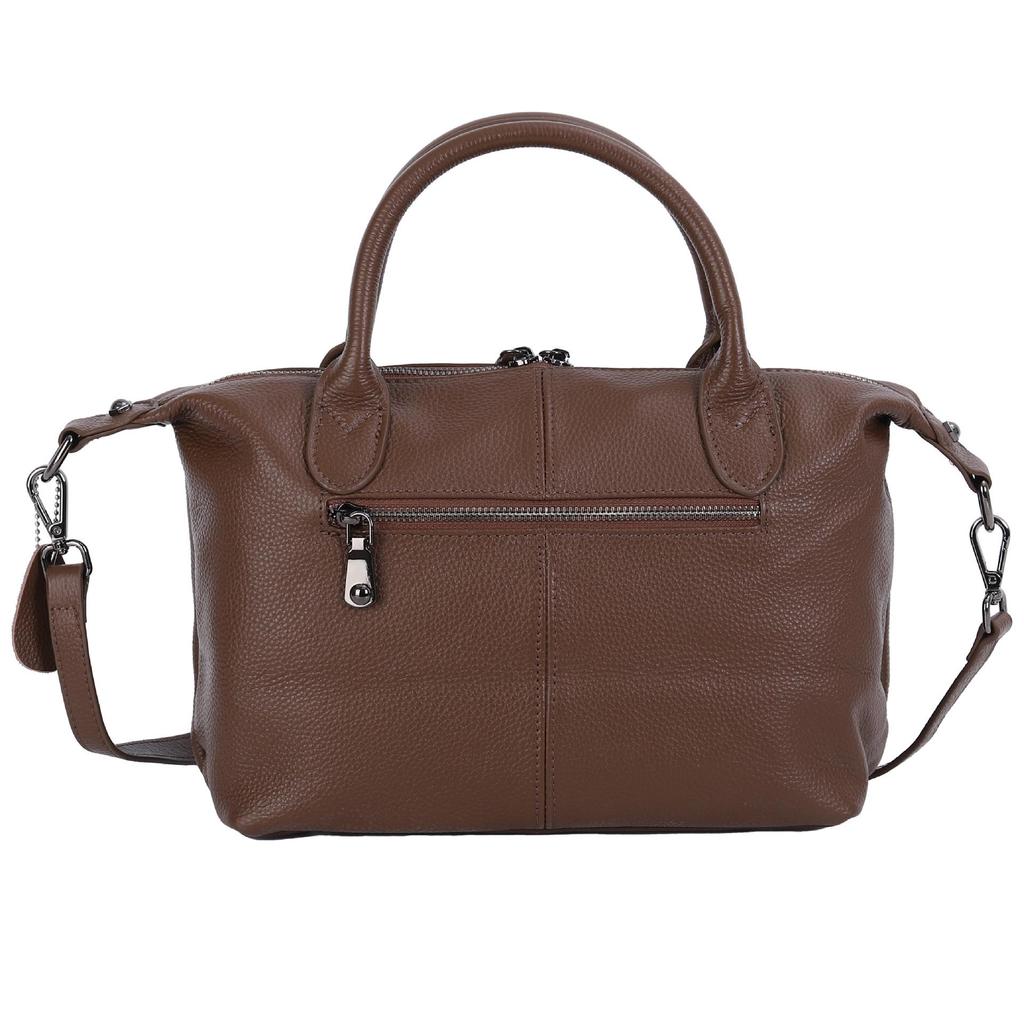 Women's Soft Cowhide Leather Tote & Crossbody Bag