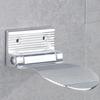 2Pcs Foldable Non-Slip Shower Foot Footrest Support For Bathroom, Made Of Aluminum Alloy
