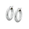 Minimalist Geometric Hollow Hoop Earrings For Women Light Luxury Cool Smooth Surface Small Batch Design Ear Jewelry