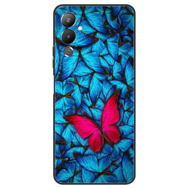 For Tecno Pova 4 Case LG7n Lovely Fashion TPU Silicone Cover for Tecno Pova 4 Phone Cases Pova4 Shockproof Soft Shell Funda Cute