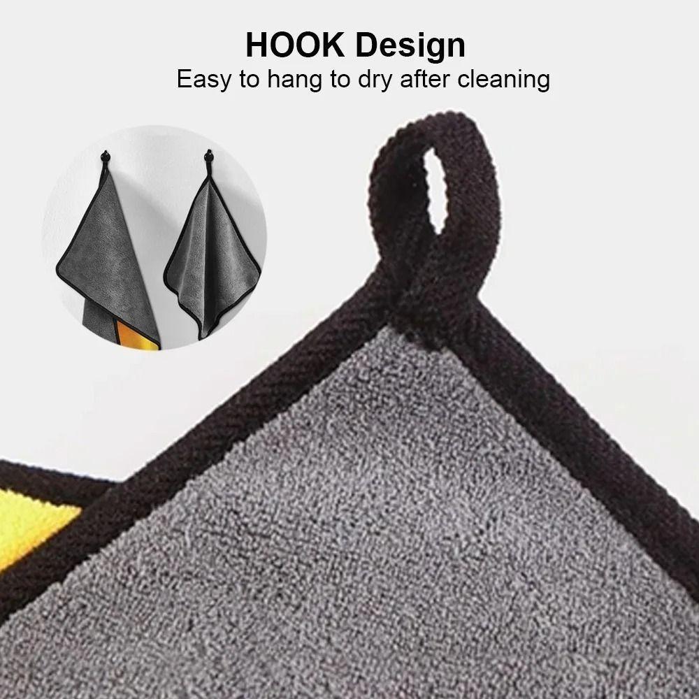 Double Layer Microfiber Wash Towel Microfiber Car Microfiber Cloth  Car Cleaning