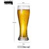Shangqi Slim-Waist Craft Beer Glass Set