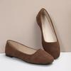 Fashion Spring and Summer Fashion New Sexy Solid Color Flat Bottom Women's Comfortable Round Toe Casual Elegant Popular Walking Shoes