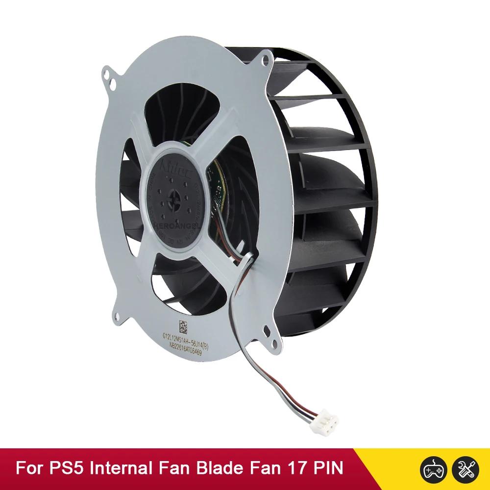 Internal Cooling Cooler Fan for PS5 Consoles 17 Blades Cooler Fan for PS5 23 Blades