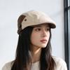 Minimalist Retro Womens British Style Newsboy Cap With Adjustable Fit For Casual Summer Wear