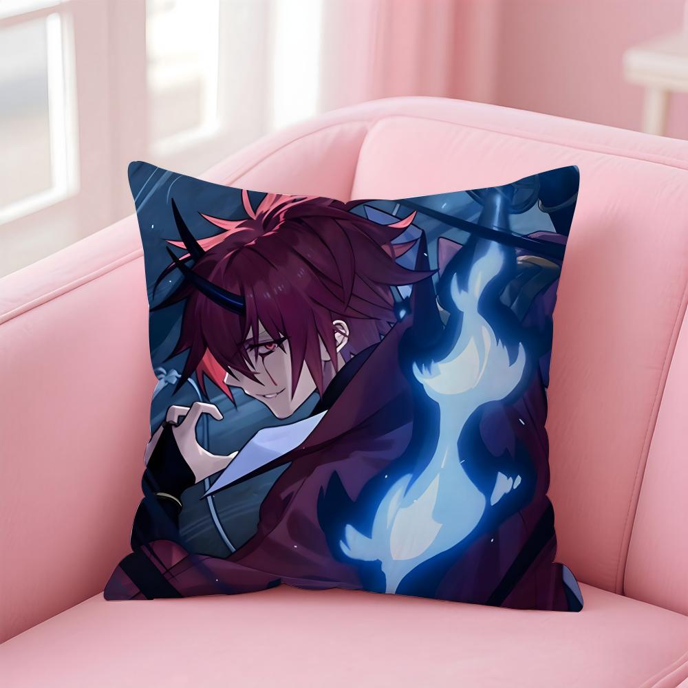 That Time I Got Reincarnated As a Slime Cushion Cover Comfortable Reversible Pillow Cover Ideal for Car Sofa Bedroom & Beyond