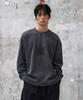 AGOD X Dot Pigment Long Sleeve [Charcoal]