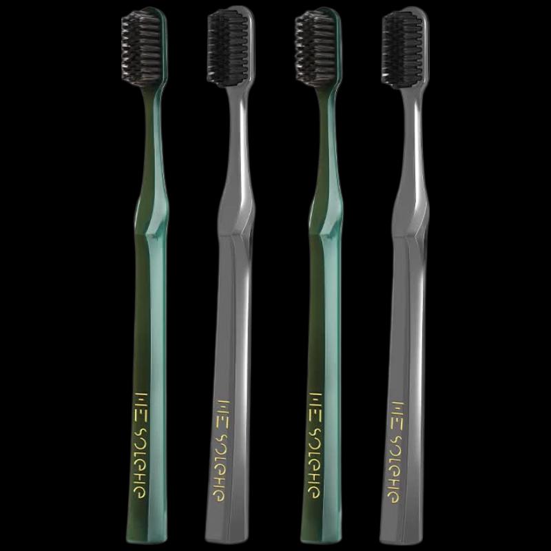 Japanese Style Soft Bristle Toothbrush Set