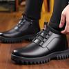 Autumn and Winter Fashion New Style with Plush Warm High Top Men's Boots Outdoor Comfortable and Versatile Casual Men's Boots
