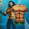 3d Printed Men's Gym Tights Sport Compression T-shirt With O-neck**
