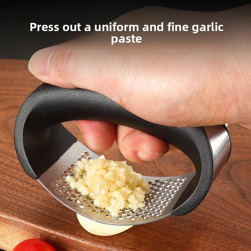 Stainless Steel Garlic Press Garlic Mash Manual Mash Garlic Mash Garlic Press Ring Garlic Press