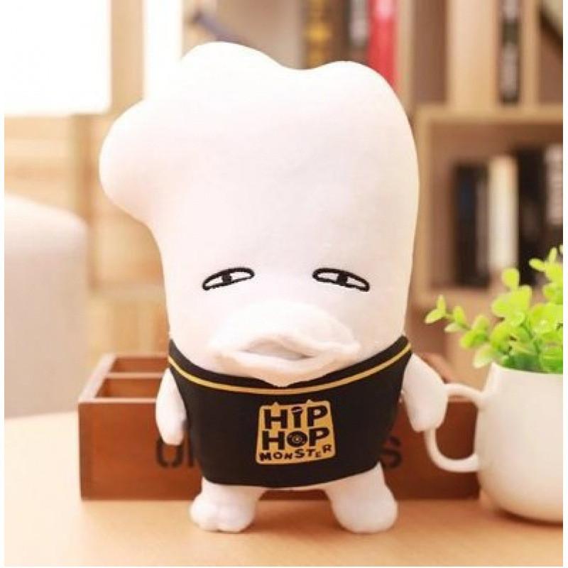 Iconic Boys Bangtan Plush Toy Figure Black Color Soft Material Home Doll Office