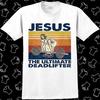 Jesus The Ultimate Deadlifter T Shirt Meme Gift Gamer Best Seller Top Unisex 923