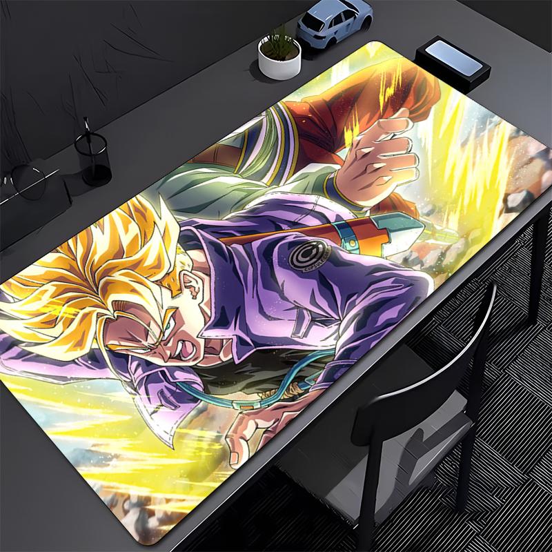 Dragon Ball Trunks Mouse Pad big Computer Office Game Table Mats Rubber non-slip Gaming Keyboard coaster Long Desk Pads Mousepad