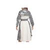Nike Houndstooth Irregular Splicing Side Slit Full Zip Collar Long Sleeve Trench Coat Women Outerwear Black FB8273-104