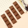 Chocolate Shaped Eraser Soft Eraser Clean Wipe Correction Eraser Less Debris No Smudge Pencil