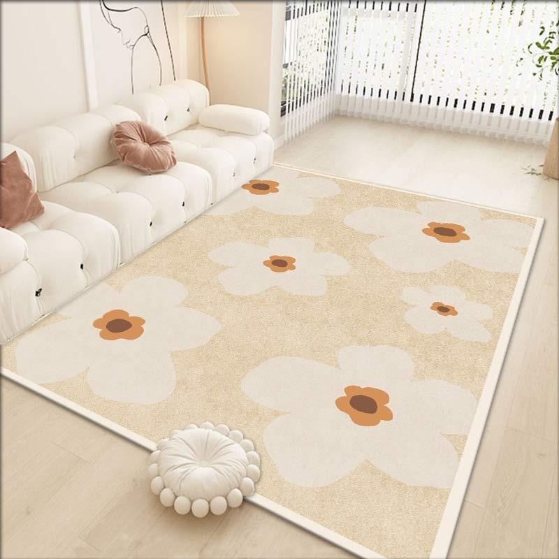1PC Living Room Ins Style Crystal Velvet Coffee Table Blanket Room Bedroom Non-Slip Bed Blanket Sofa Floor Mat Home Decor