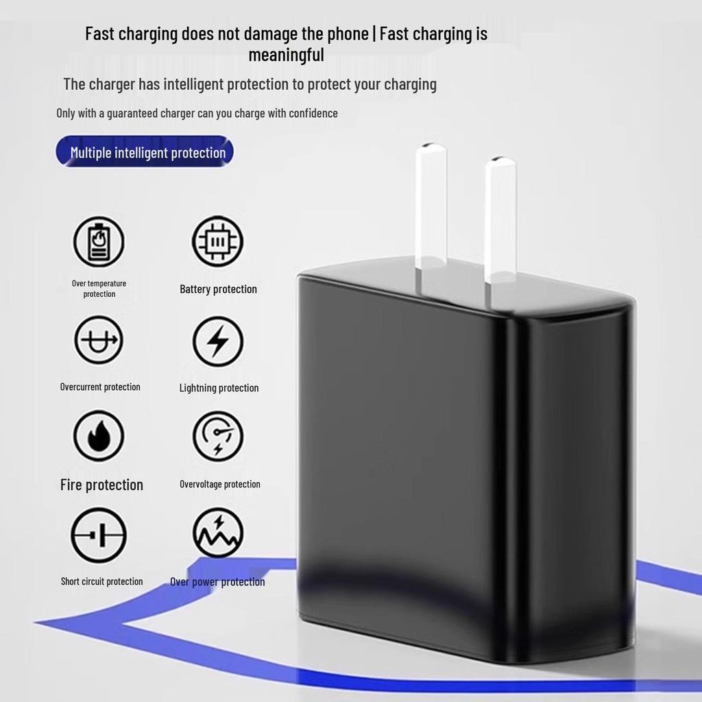 45W Universal Fast Charging Head for Samsung & Apple, US/EU Spec Charger