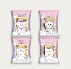 100Pcs Cute Cartoon Animal Plastic Biscuit Cookie Nougat Candy Food Machine Sealed Party Gift Packaging Bags
