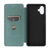 For Samsung Galaxy A06 4G Case Carbon Fiber Texture Drop-Proof PU Leather Phone Cover