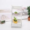 1/12 Dollhouse 3 Tier Flower Pot Display Rack Unit Scenery Ornaments