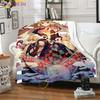Japanese Anime Demon Slayer Printed Blanket Living Room Bedspread Sofa Travel Office Throw Blanket Quilt 5 Size