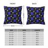 Emt Star Of Life  Square Pillowcase Pillow Cover Cushion Throw Pillow for Home Sofa Living Room