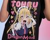 T-shirt Tohru Kobayashi-san Chi no Maid Dragon Fille waifu anime T-shirt Toutes Tailles