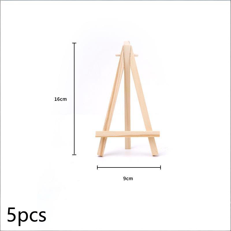Eco-Friendly Mini Wooden Tripod for Elegant Wedding Table Decor and Craft Displays