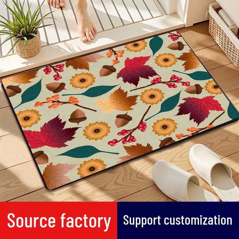 Tech Fabric Natural Rubber Plant Series XL Floor Mat