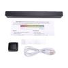 Sound Activated LED Ambient Light Black Plug In RGB Sound Control Pickup Music Rhythm Light for Car Indoor